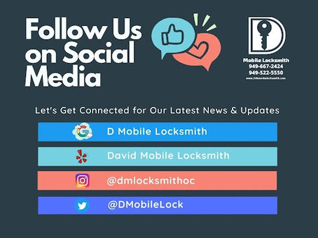 Follow us on Social Media